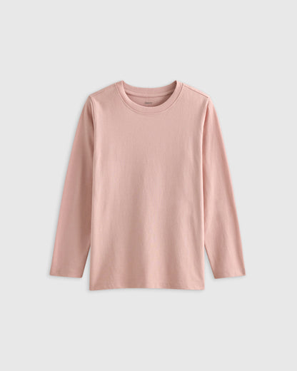 100% Organic Cotton Jersey Long Sleeve Tee - 6 / Dino Sketch