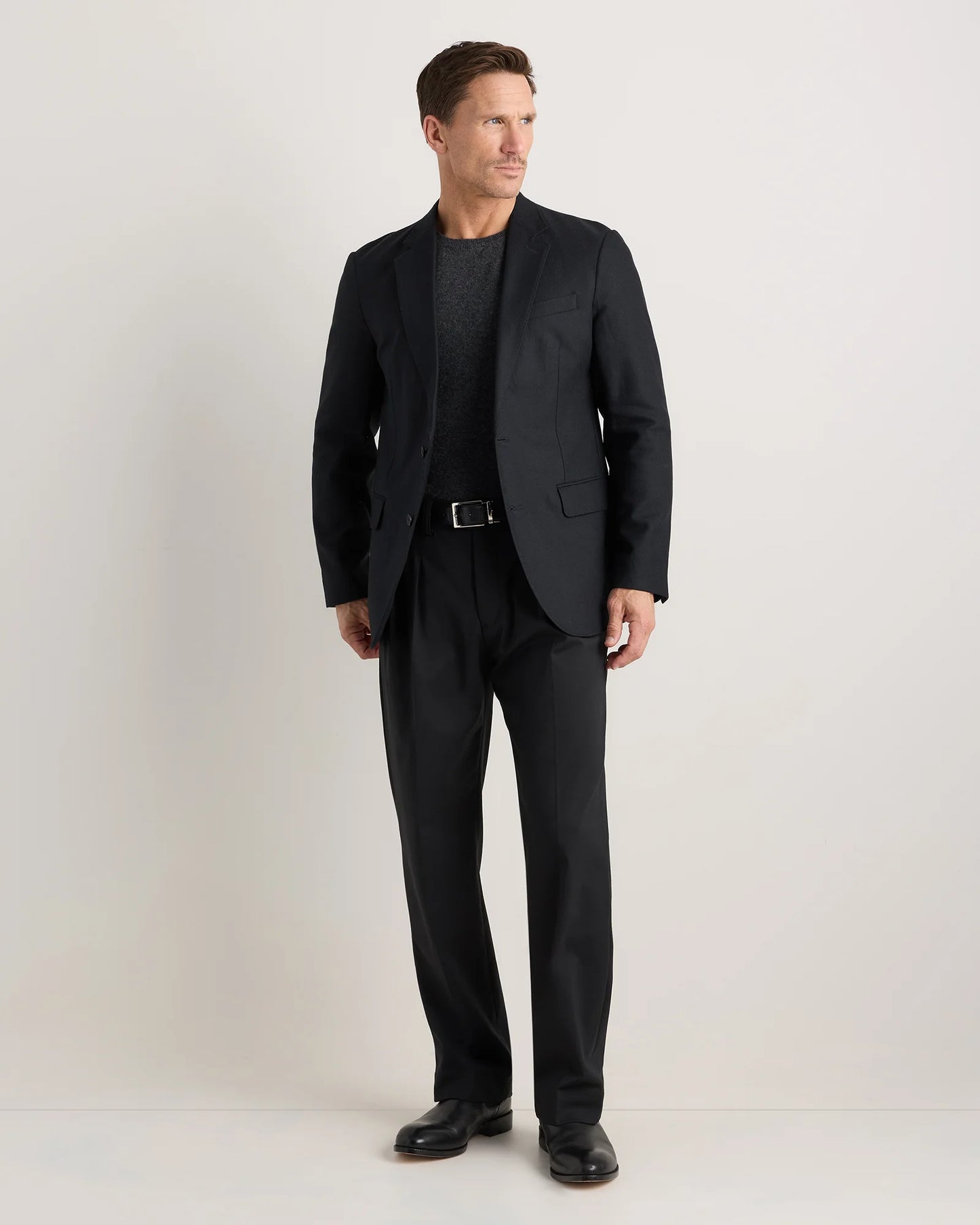 Organic Cotton Cashmere Blazer - S / True Black