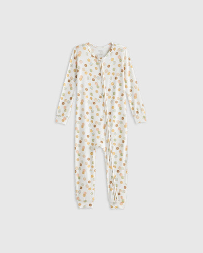 Bamboo One Piece Pajama - 2T / Wildflower Dreams
