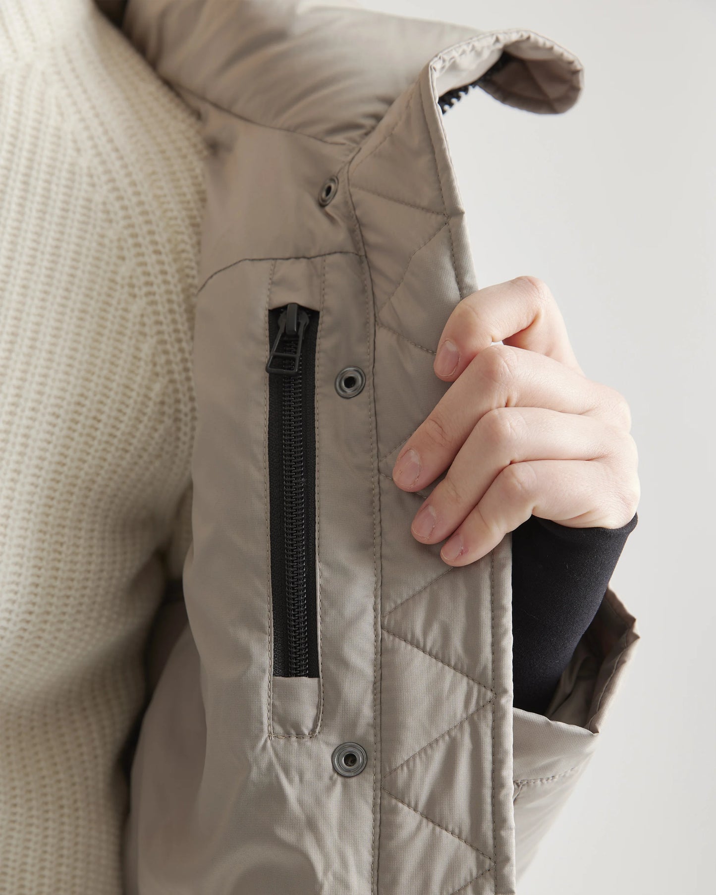 Responsible Down Puffer Jacket - XS / Sea Spray Green