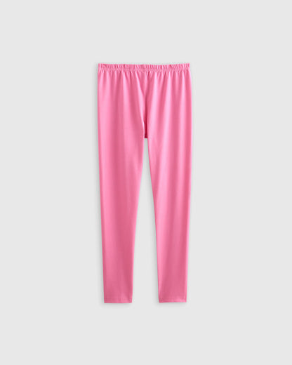 Organic Cotton Leggings - 2T / Red