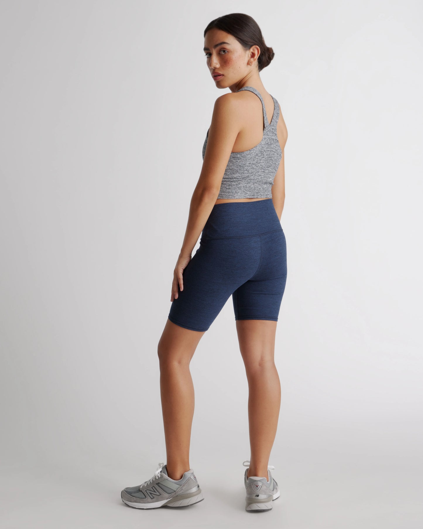 Ultra-Soft Bike Short - XS / Heather Espresso