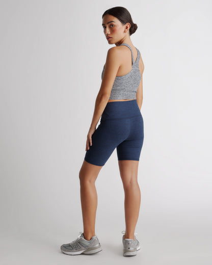 Ultra-Soft Bike Short - XS / Heather Espresso
