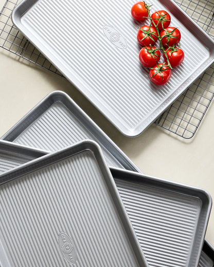 5-Pc Nonstick Steel Baking Sheet Set by USA Pan - One Size / No Color