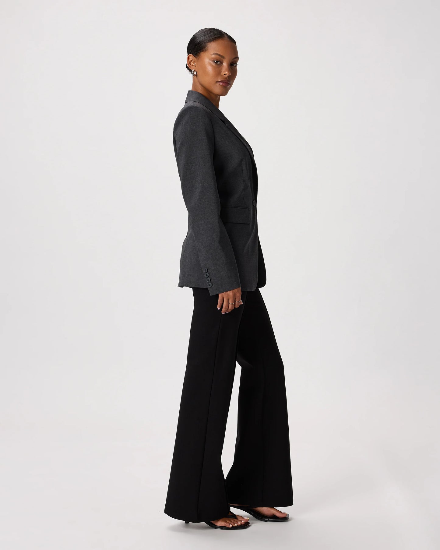 Italian Wool Long Blazer - XS / Sahara Camel