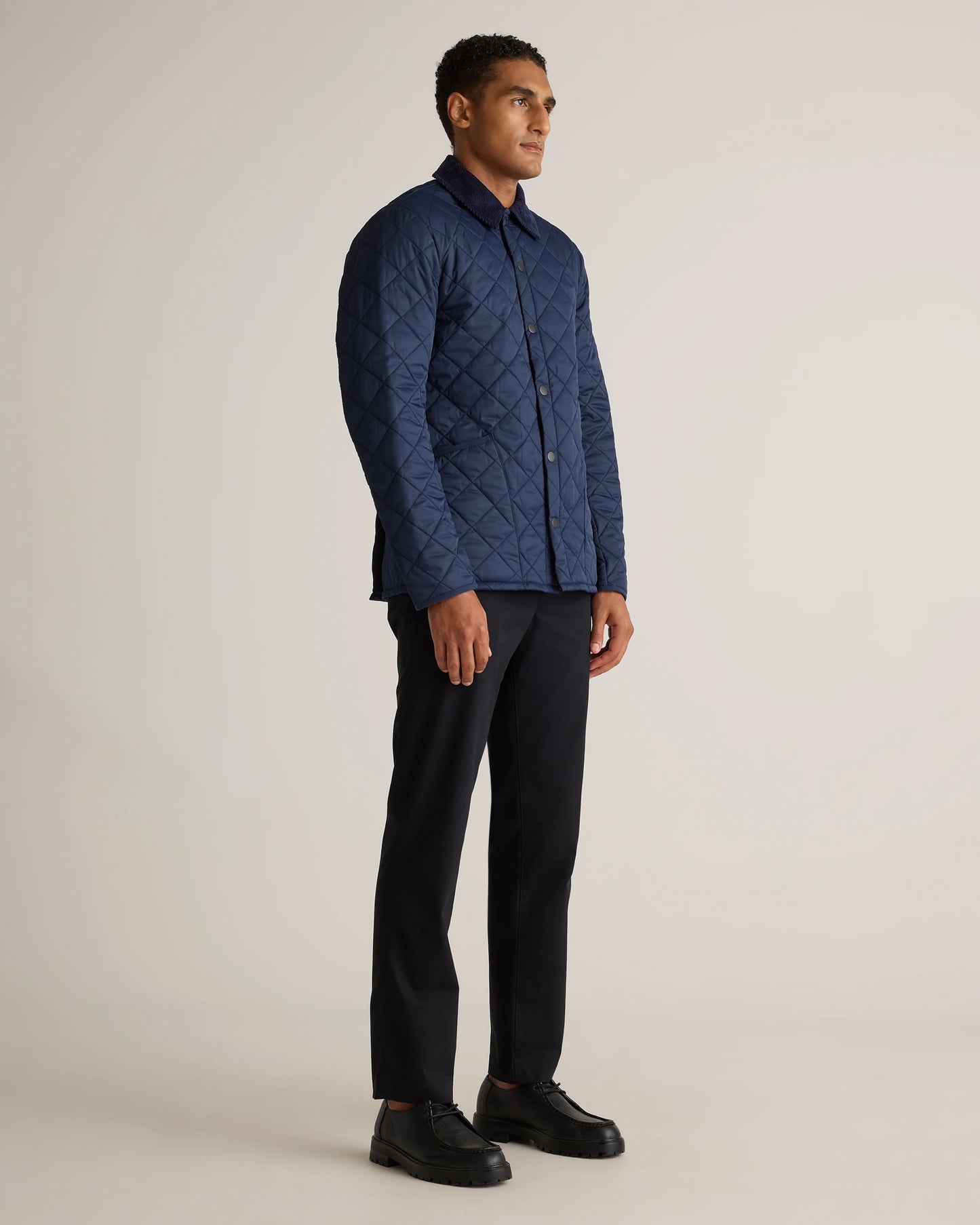 Featherless Quilted Jacket - S / Black