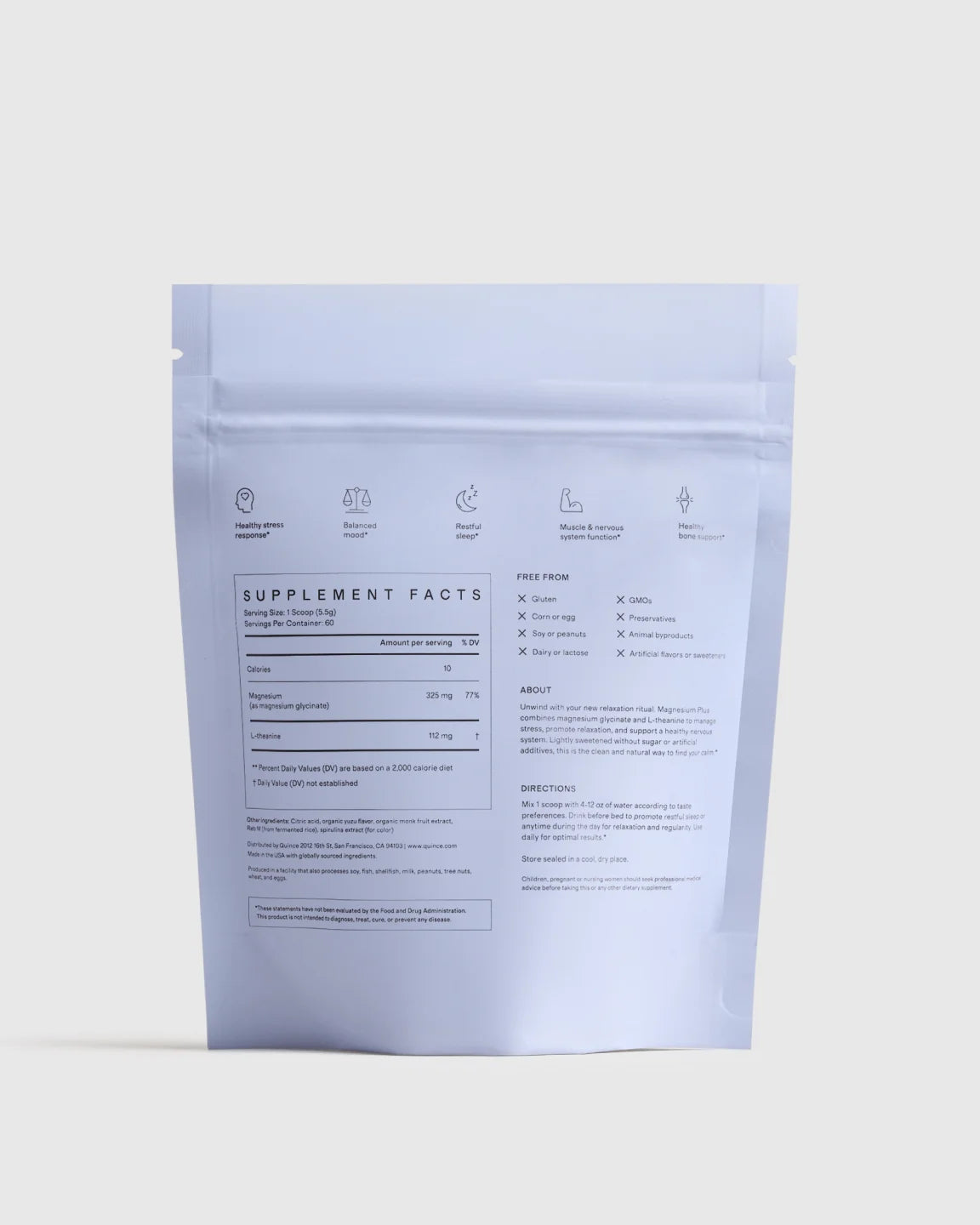 Magnesium Glycinate Plus - One Size / Yuzu