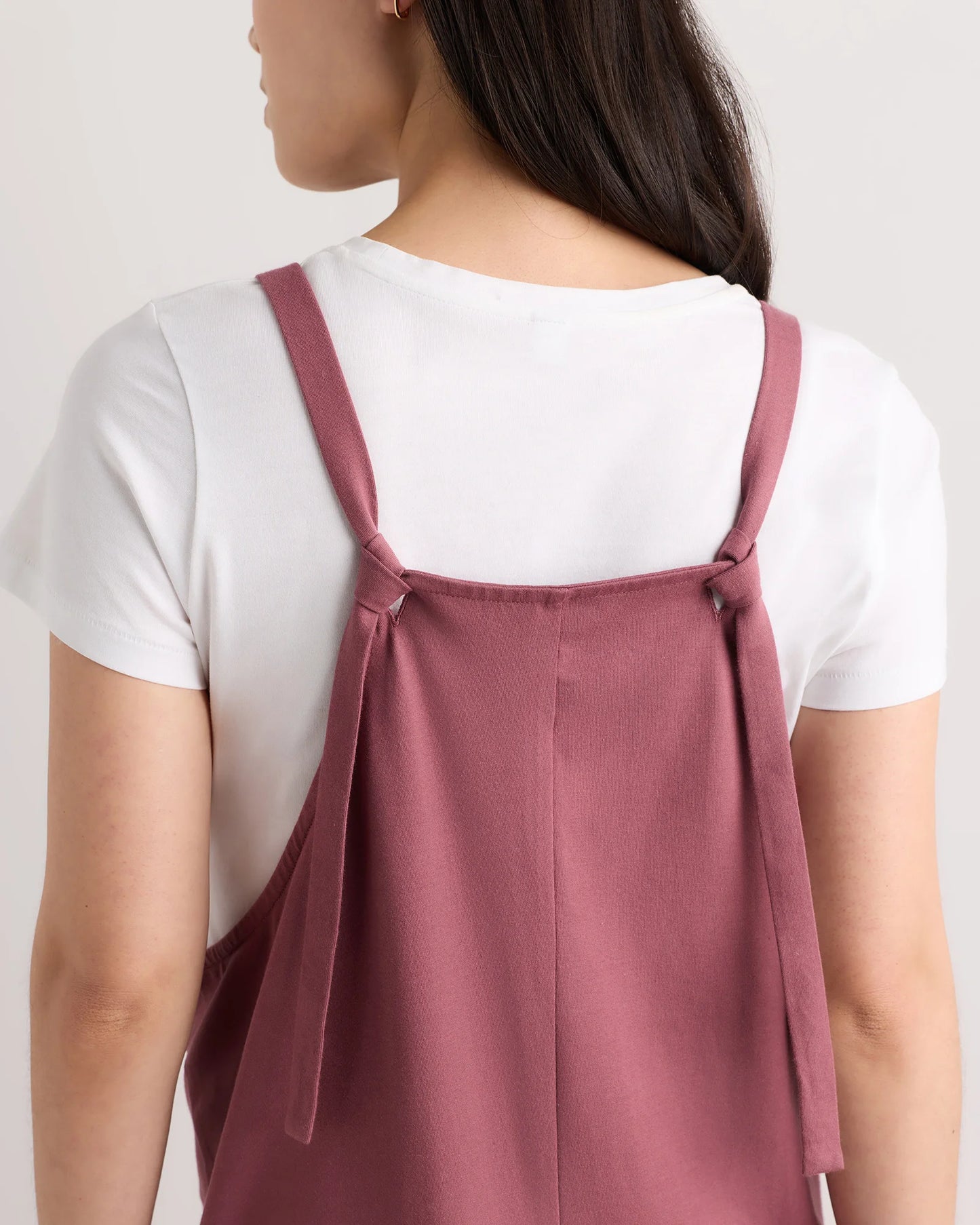 Organic Cotton Maternity Overalls - XS / Deep Navy