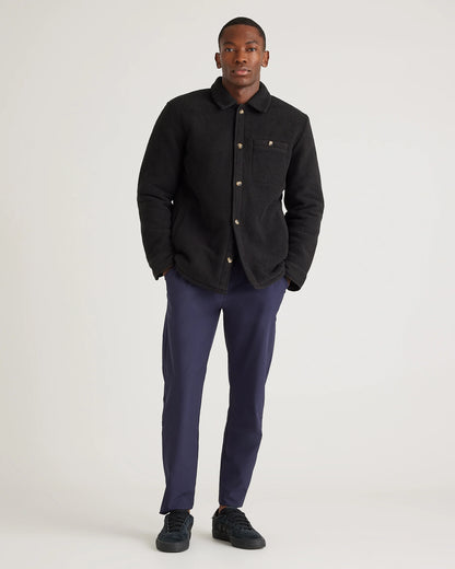 Sherpa Shirt Jacket - S / Black