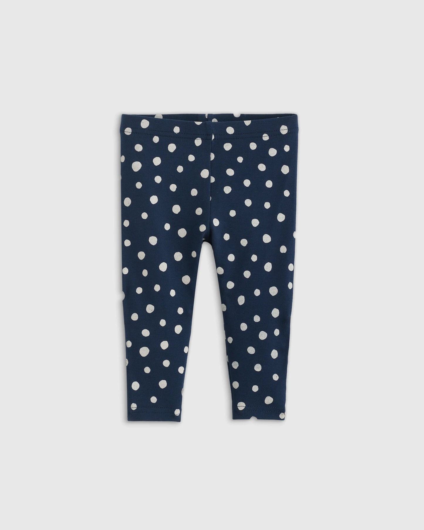 Organic Cotton Leggings 4-Pack - 0-3M / Golden Daisy/Black Dot