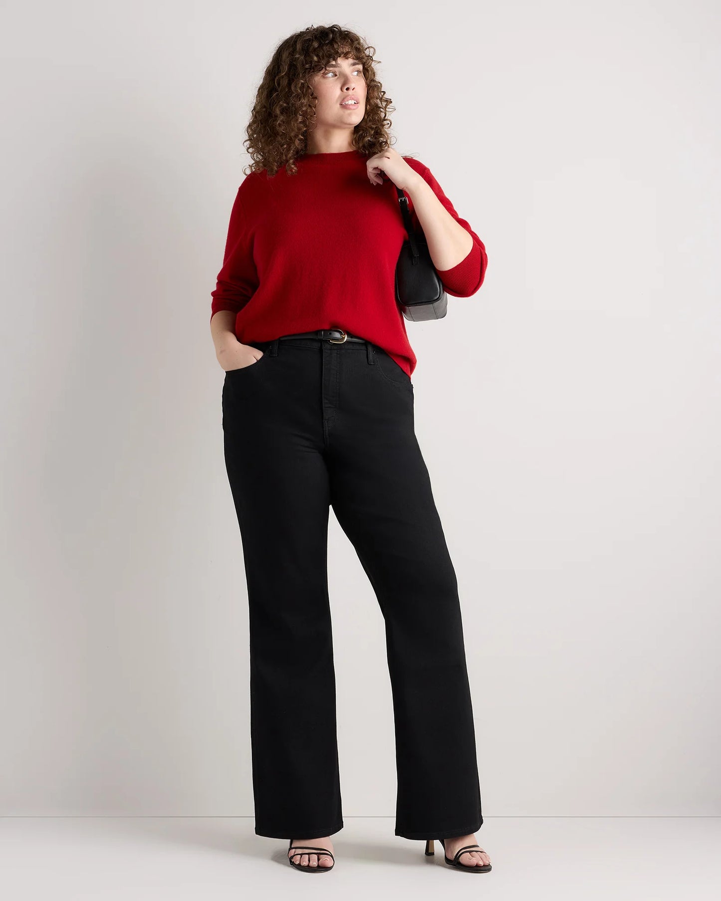 Luna Stretch Flare Jeans - 33 / Seaside Blue