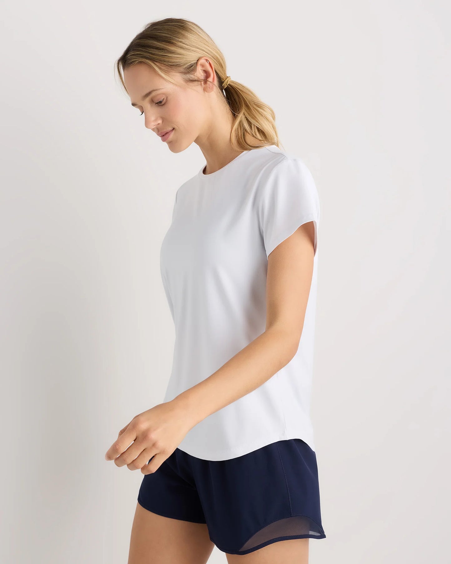 Flowknit Breeze Tee - XS / Heather Green