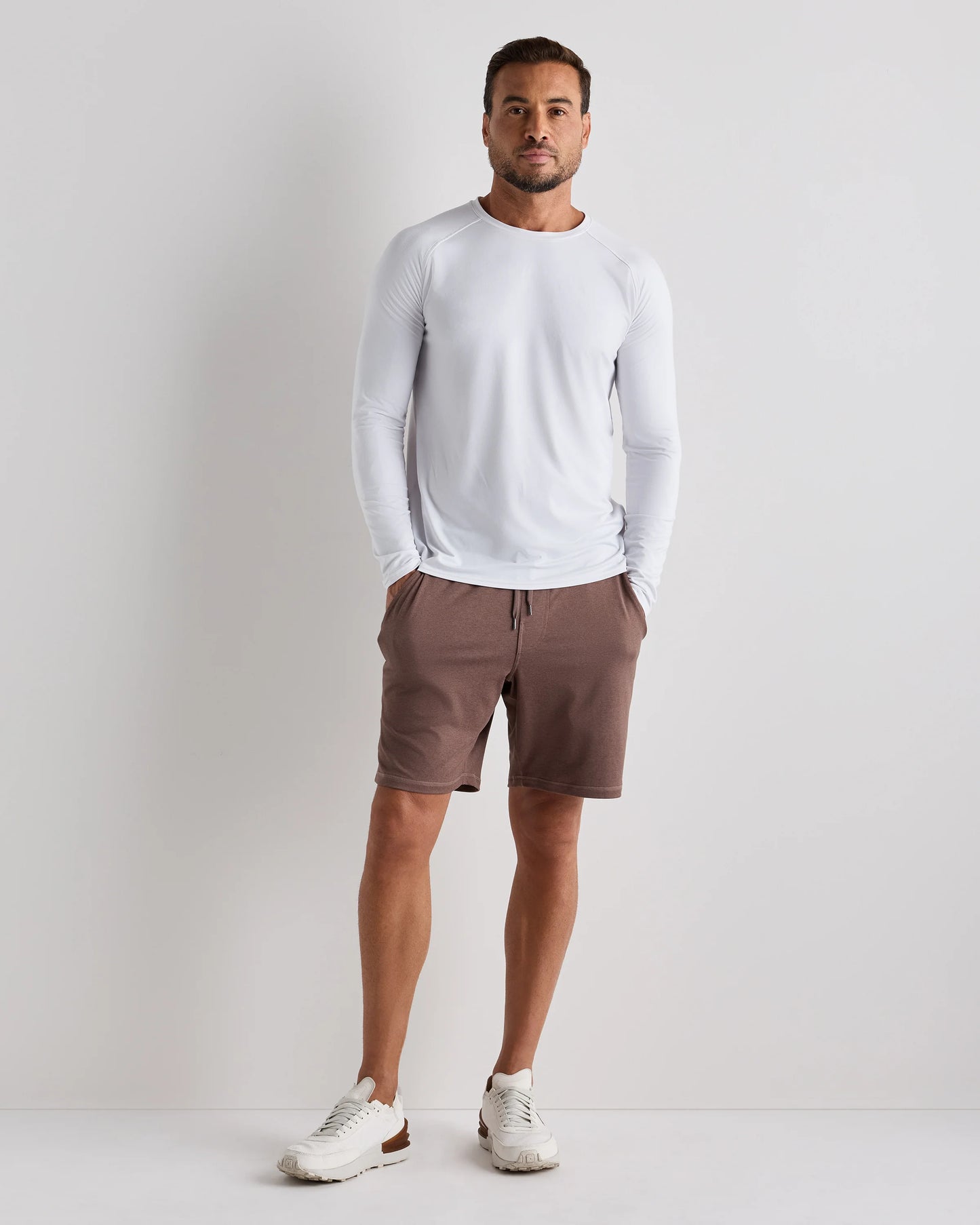 Flowknit Breeze Performance Long Sleeve Tee - XS / Heather Grey