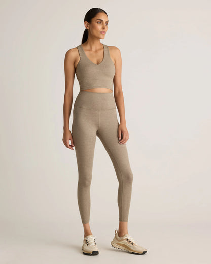 Ultra-Soft High-Rise Legging - XS / Heather Oatmeal