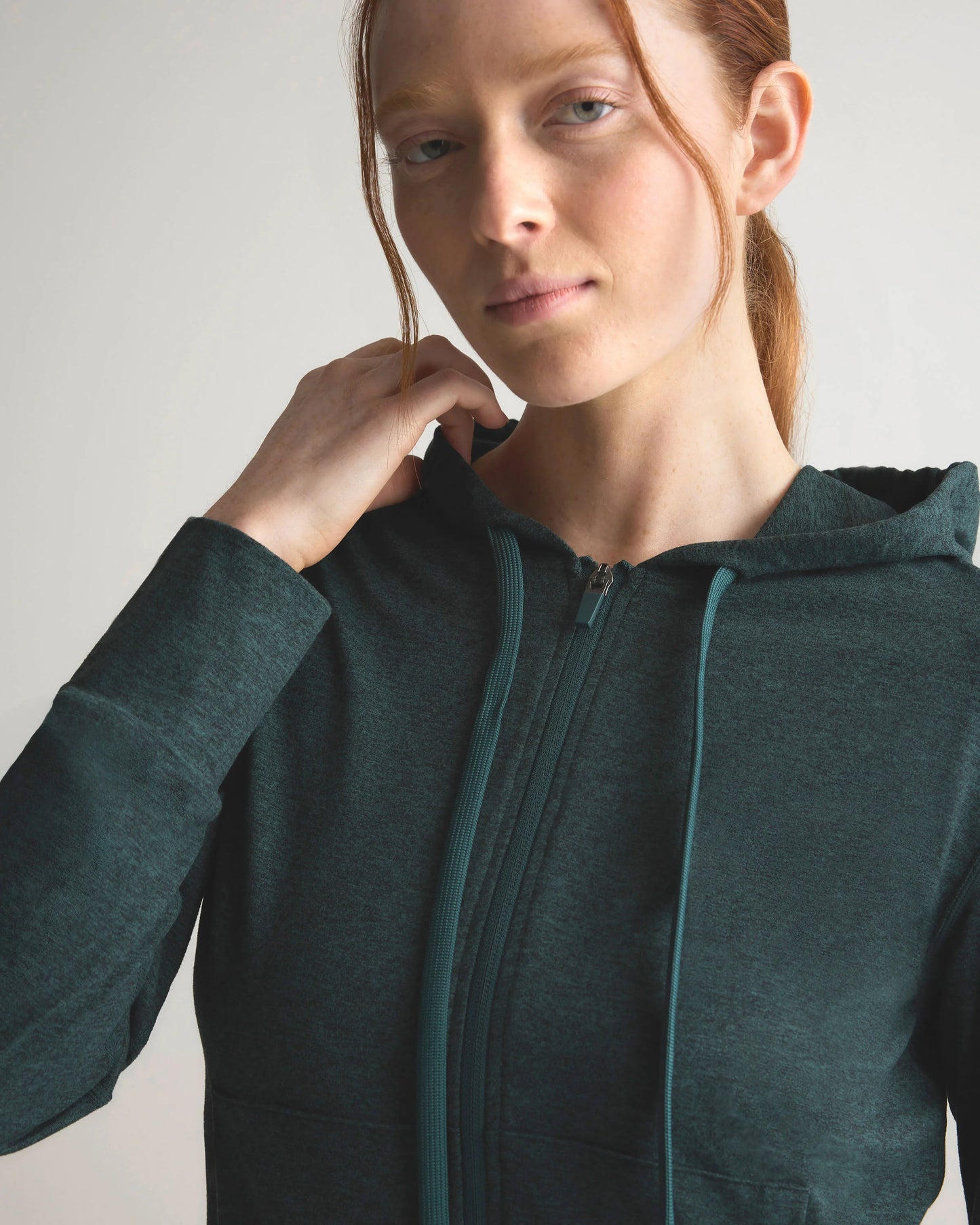 Flowknit Full-Zip Hoodie - XS / Heather Deep Navy