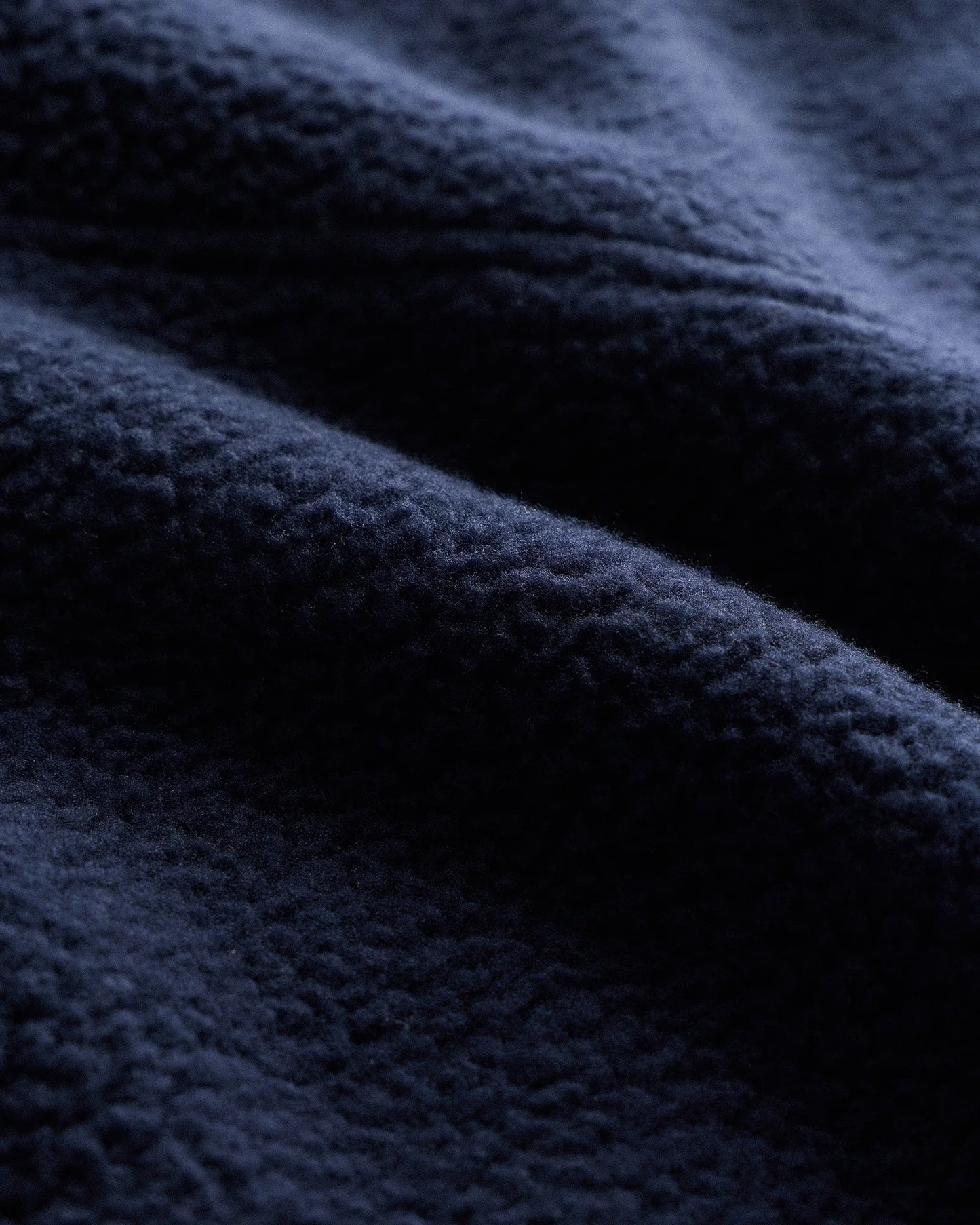 Sherpa Half-Zip Jacket - XS / Deep Navy/Spa Blue