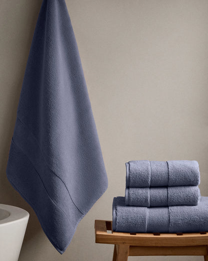 Classic Organic Turkish Cotton Bath Bundle (4 pieces) - One Size / White