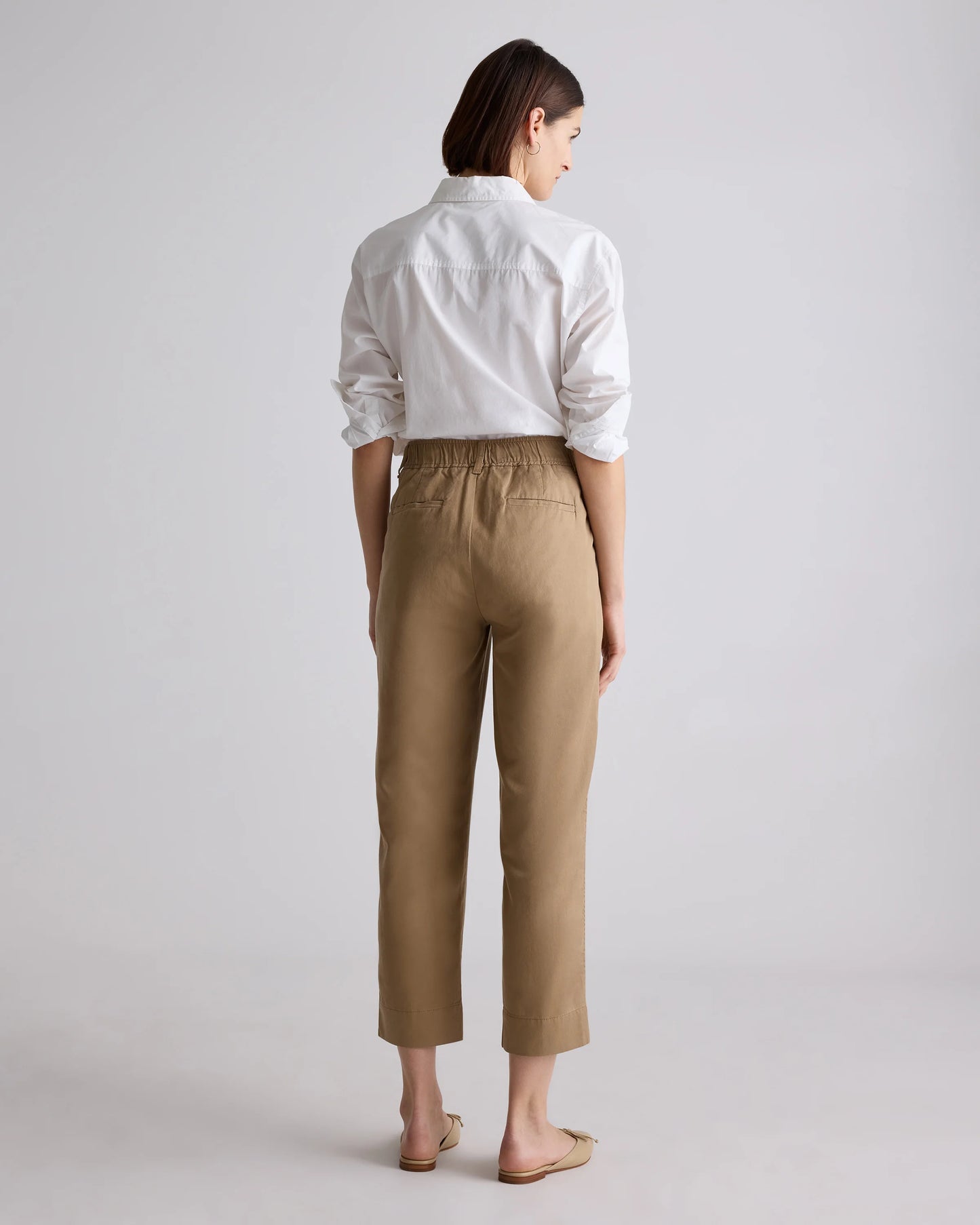 Drapey Twill Tapered Trouser - 0 / True Black