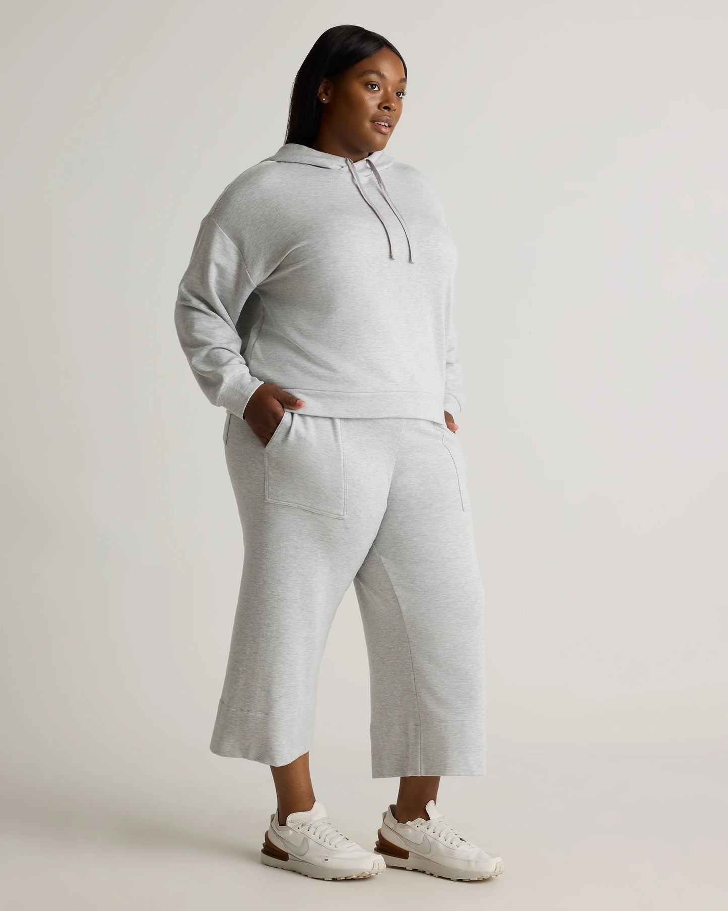 SuperSoft Fleece Pullover Hoodie - 1X / Dried Fig