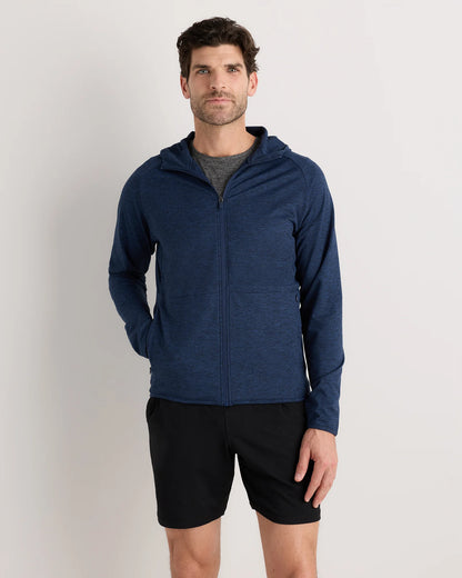 Flowknit Performance Zip Hoodie - S / Heather Grey