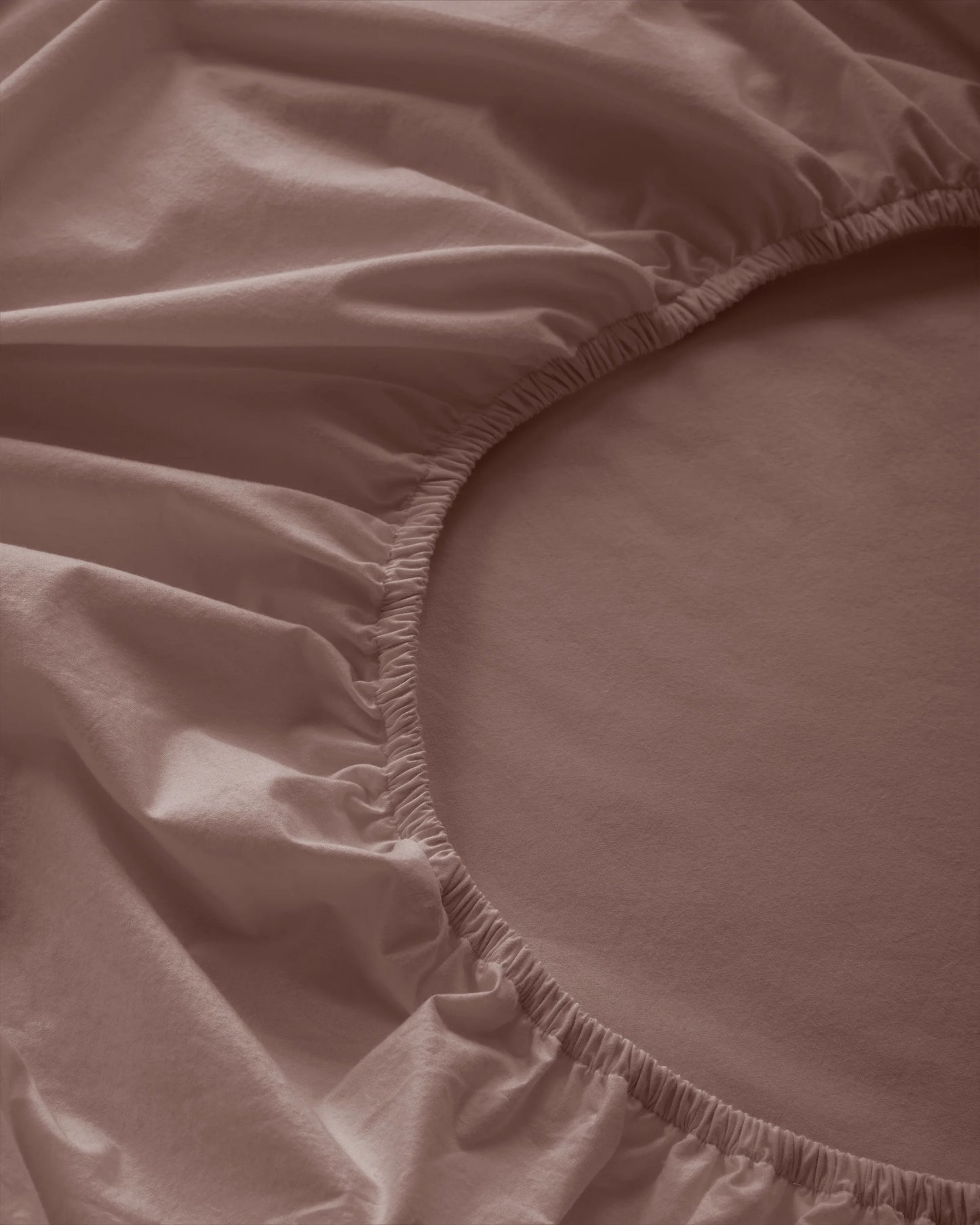 Organic Brushed Cotton Sheet Set - Twin / Toffee