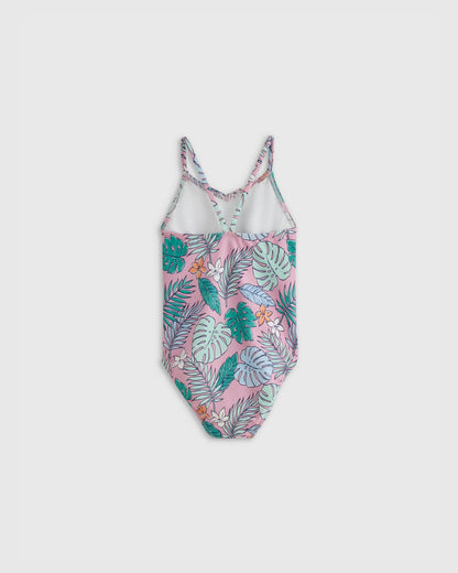 One-Piece Swimsuit - 2T / Wavy Fish