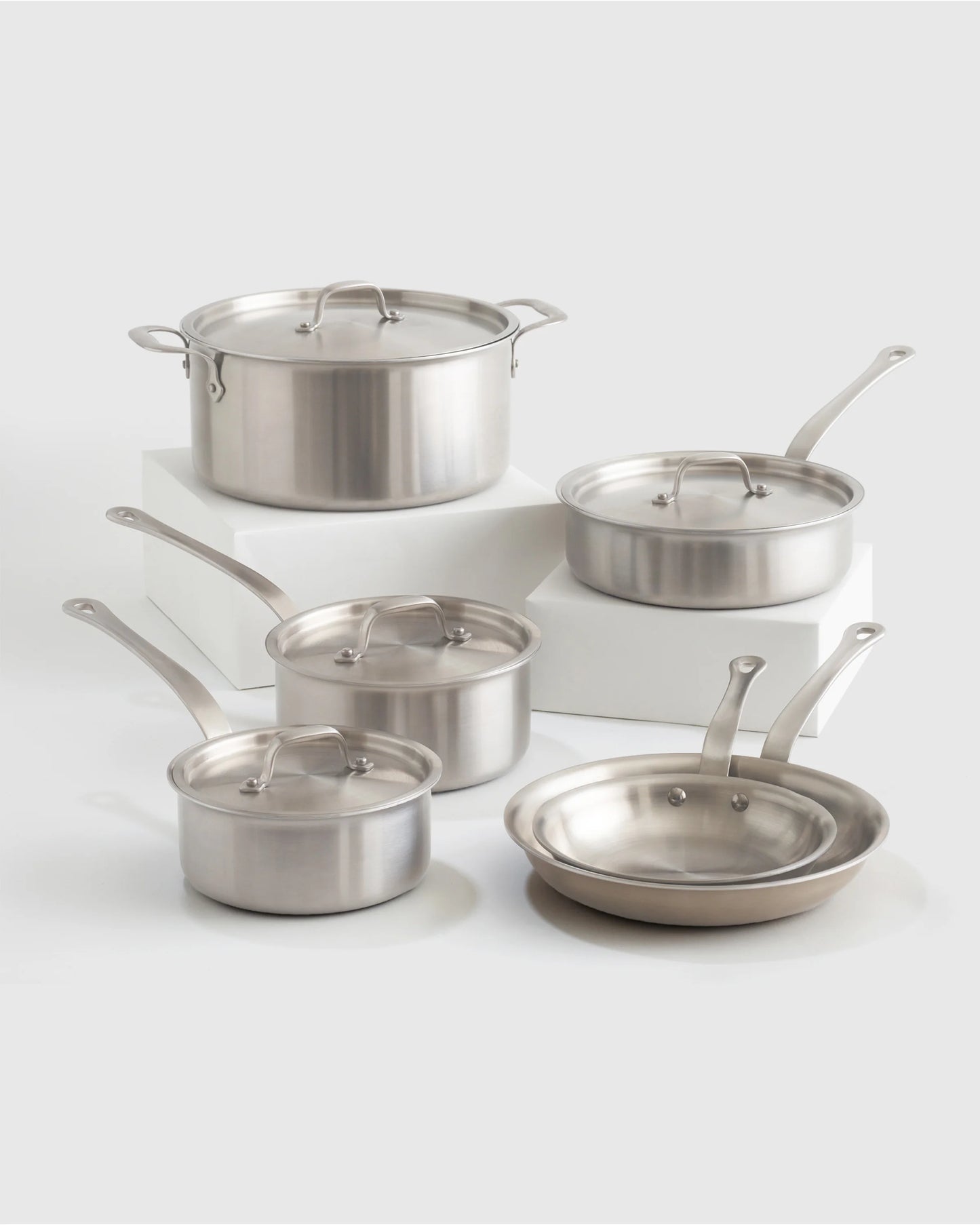5-Ply Stainless Steel 10 Piece Cookware Set - One Size / No Color