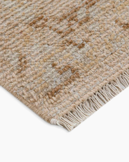 Verona Hand-Knotted Wool Rug - 5' x 8' / Neutral