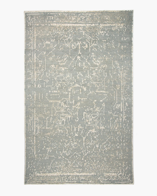 Seraphine Hand-Knotted Wool Rug - 3' x 5' / Sage
