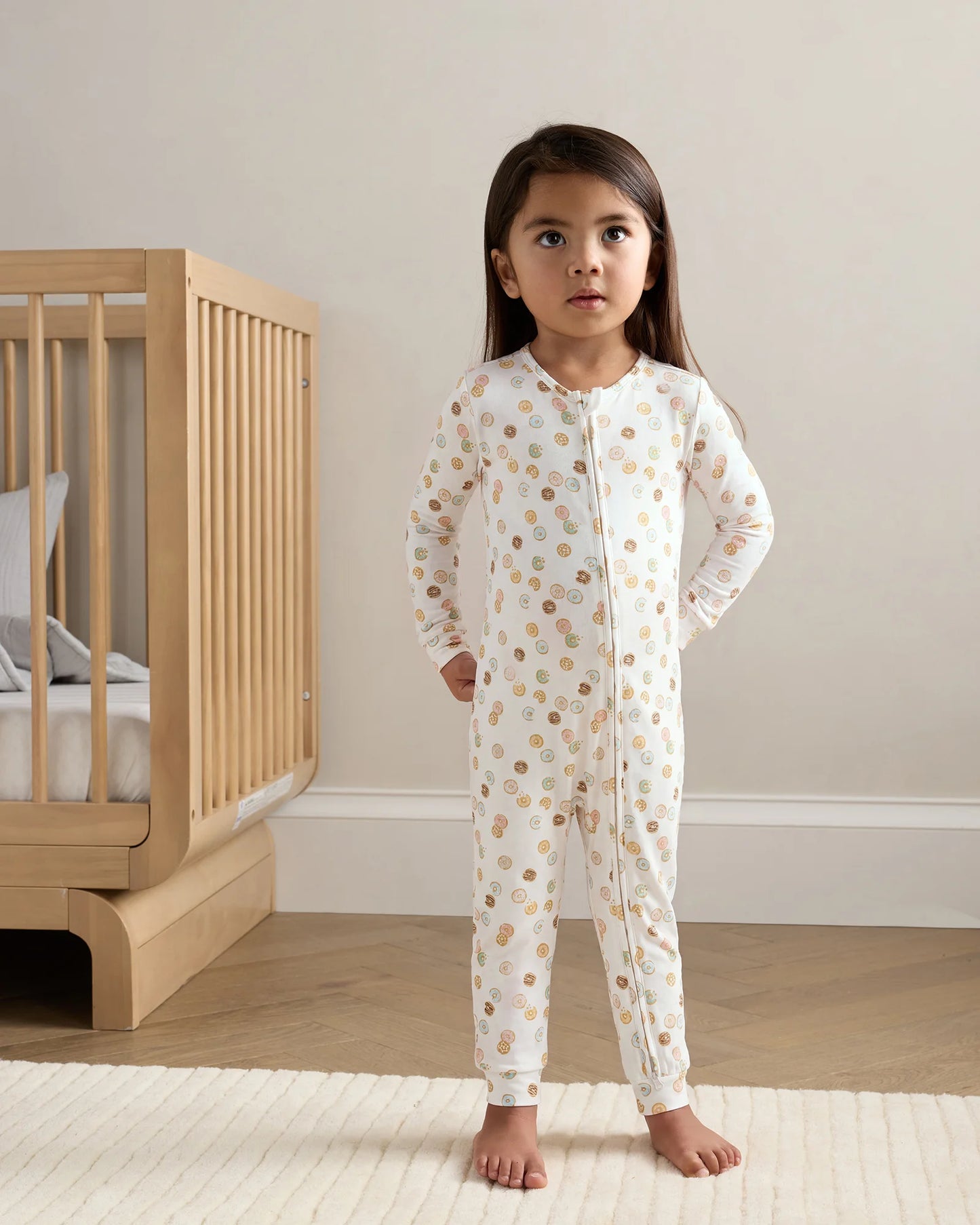 Bamboo One Piece Pajama - 2T / Wildflower Dreams
