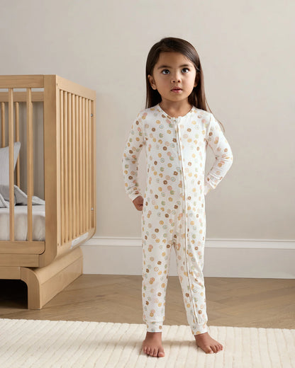 Bamboo One Piece Pajama - 2T / Wildflower Dreams