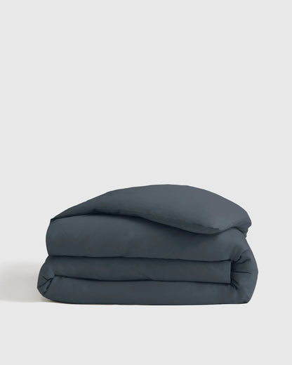 Organic Brushed Cotton Duvet Cover - Twin / Toffee