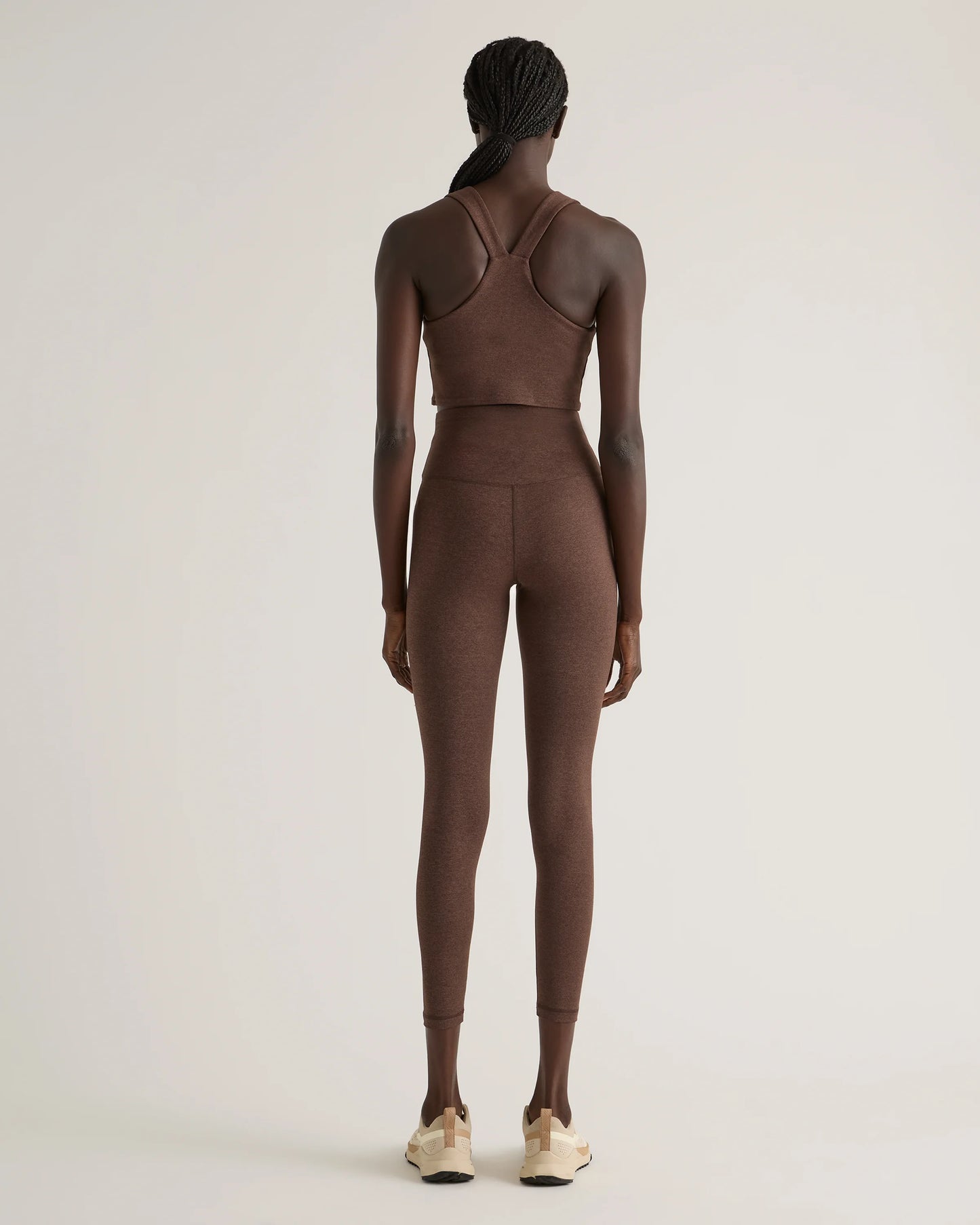 Ultra-Soft High-Rise Legging - XS / Heather Oatmeal