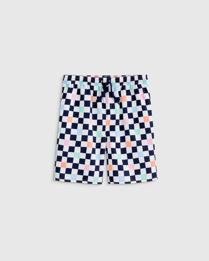 Swim Trunk and Rash Guard Set - 6 / Wavy Fish