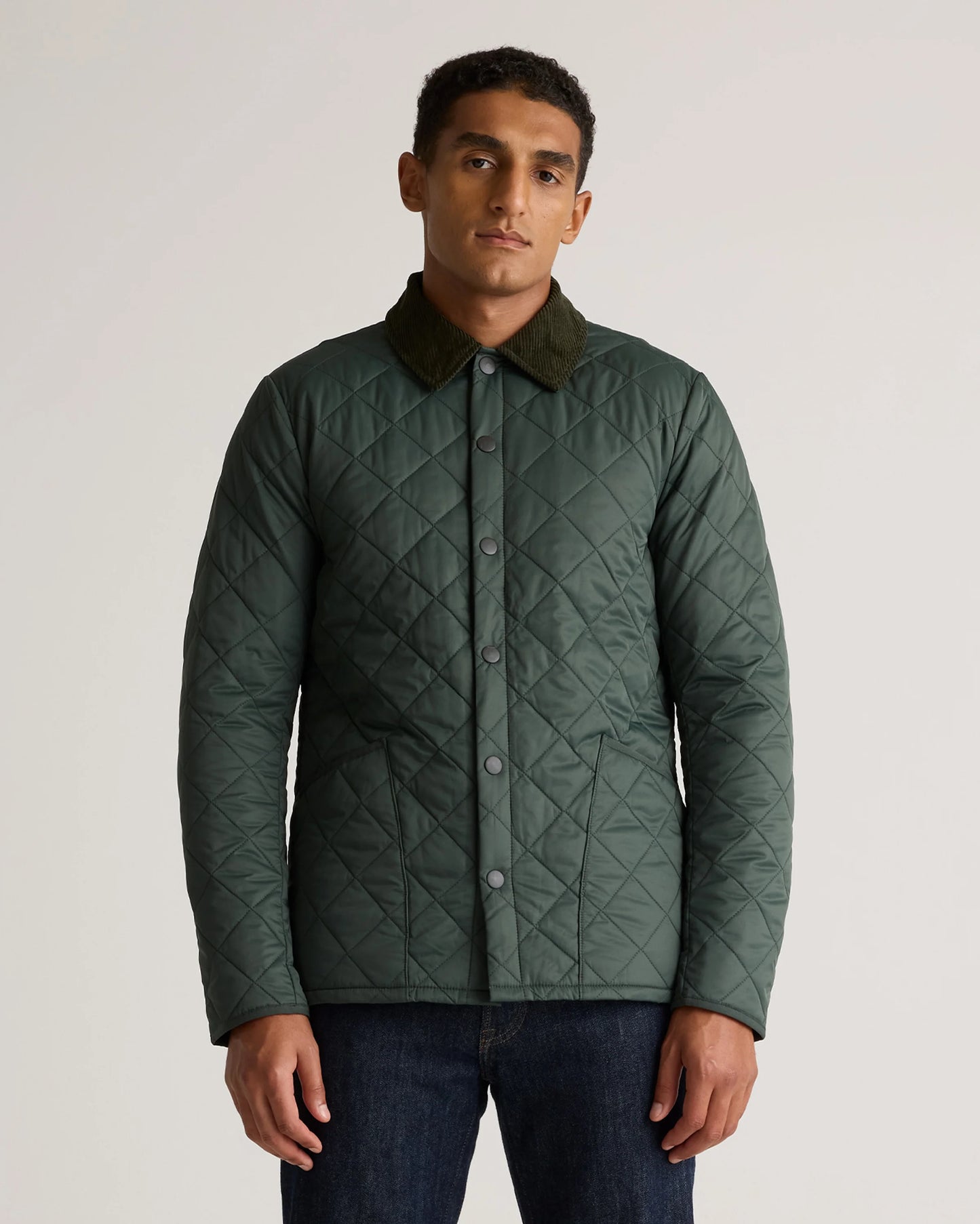Featherless Quilted Jacket - S / Black