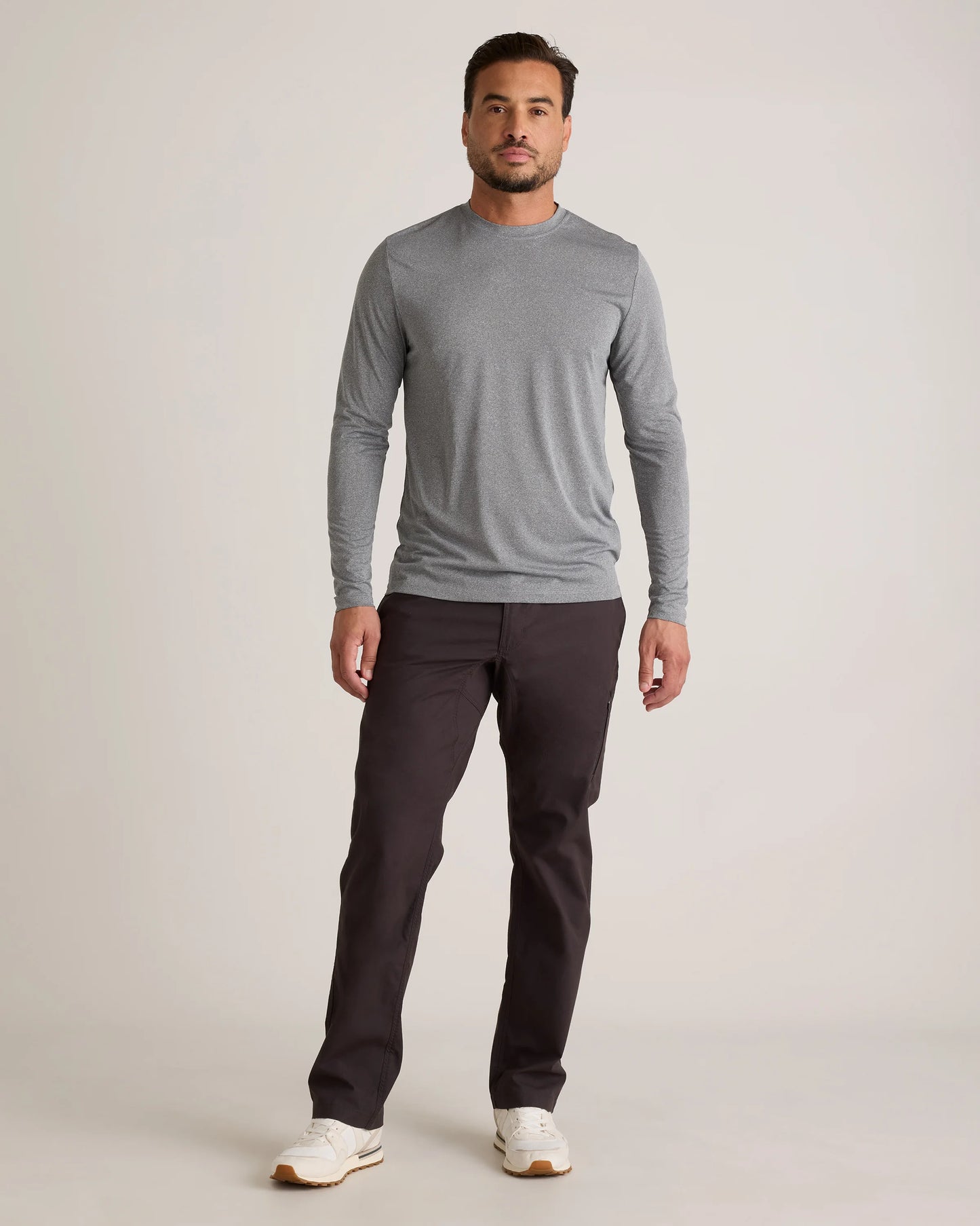 Organic Stretch Ripstop Straight Pants - S / Steel