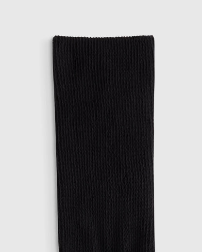 Everyday Cotton Targeted Stretch Crew Socks (4-Pack) - S / White