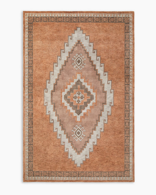 Laleh Wool Rug - 3' x 5' / Copper