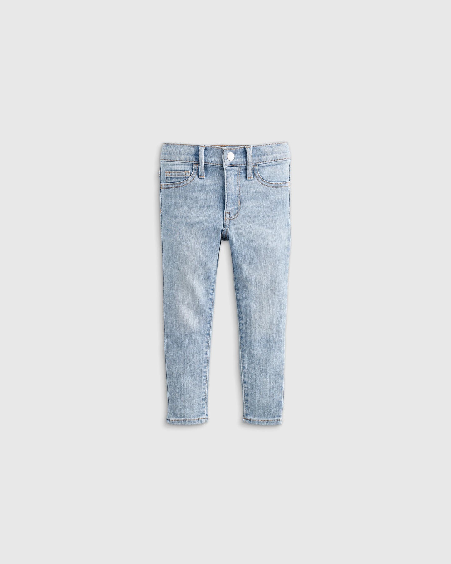 Girls EcoStretch Super Skinny Jeans - 9-12M / Light Wash