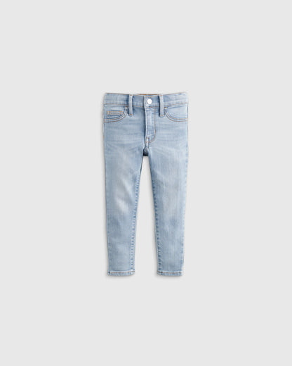Girls EcoStretch Super Skinny Jeans - 9-12M / Light Wash
