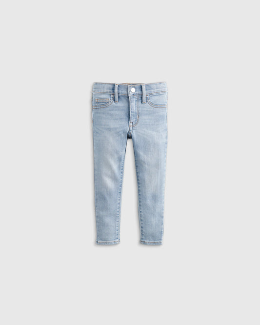 Girls EcoStretch Super Skinny Jeans - 9-12M / Light Wash