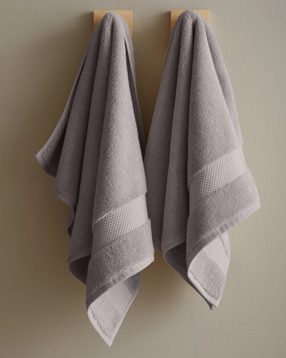 Turkish Ultra Plush Hand Towel (Set of 2) - One Size / White