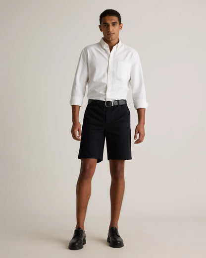 Organic Cotton Classic Stretch Chino Shorts - 9" - 30 / Sand Dune