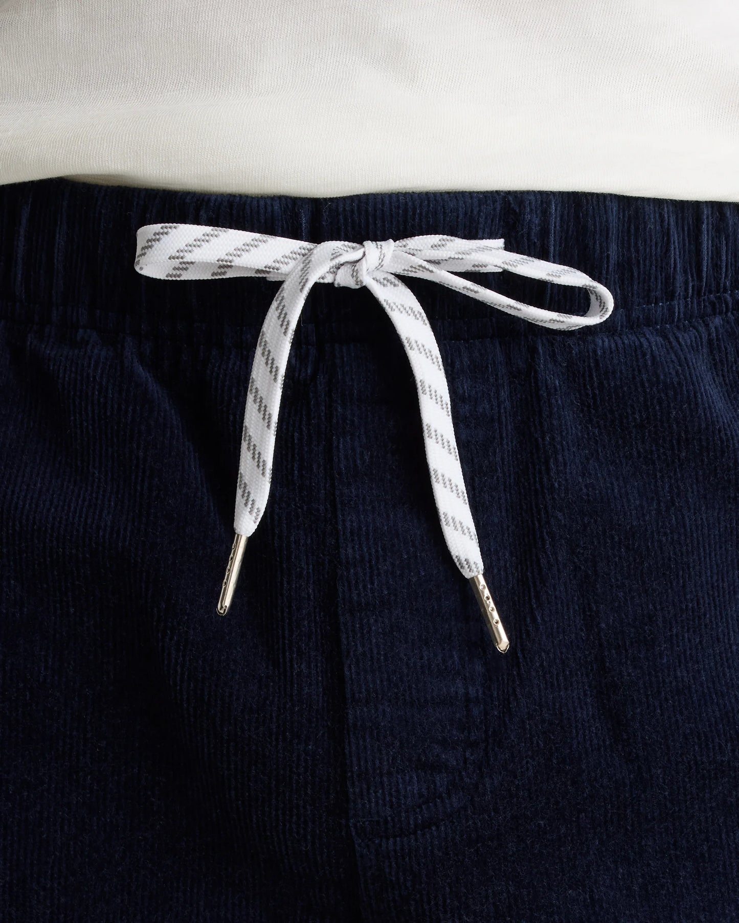 Organic Stretch Corduroy Shorts - 6" - S / Granite Grey