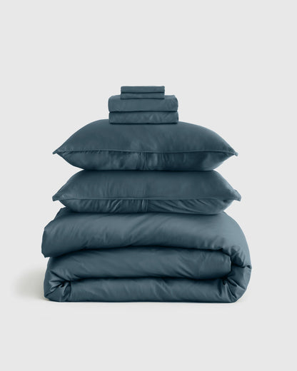 Bamboo Deluxe Bedding Bundle - Twin / Ocean