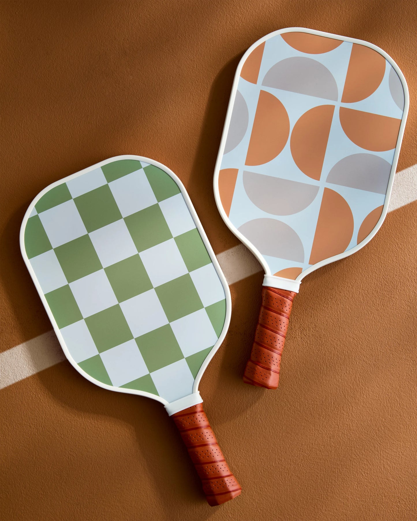 Four Paddle Pickleball Set - One Size / Navy/Sky Blue/Sage/Cantaloupe