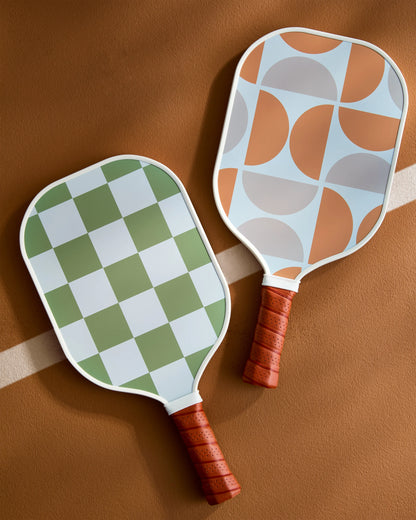 Two Paddle Pickleball Set - One Size / Sage/Cantaloupe