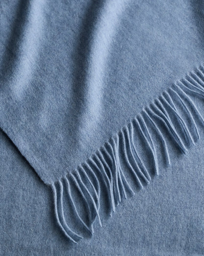Mongolian Cashmere Throw - 50x60 / Heather Grey
