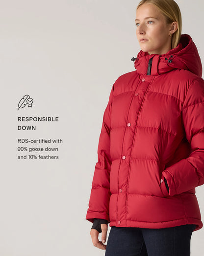 Responsible Down Puffer Jacket - XS / Sea Spray Green