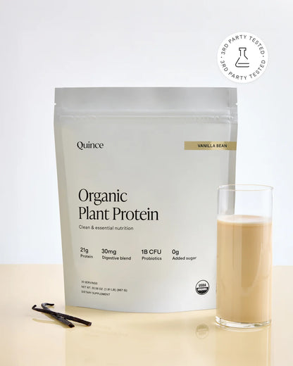 Certified Organic Plant Protein - One Size / Vanilla Bean
